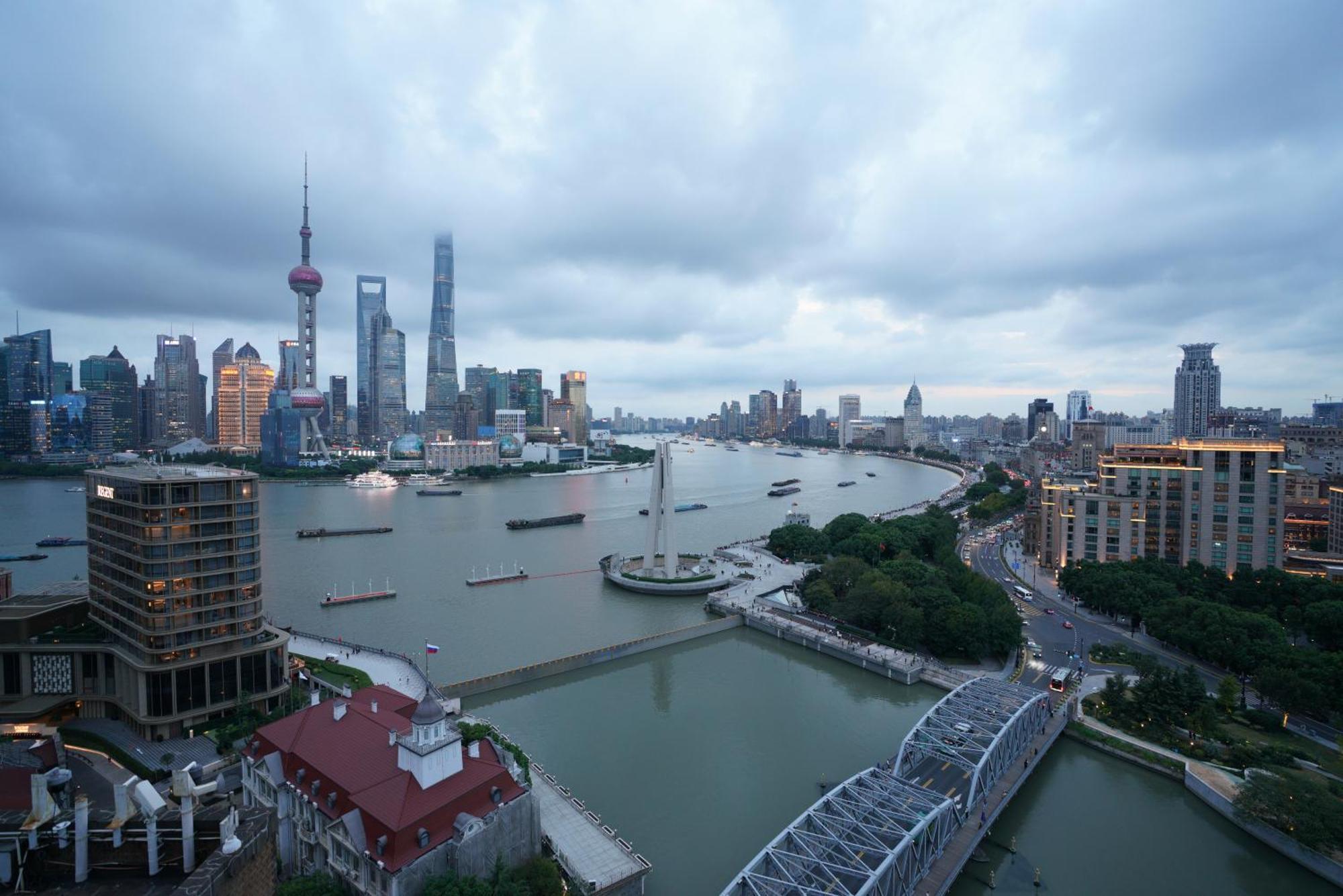 Broadway Mansions Hotel - On The Bund Sanghaj Kültér fotó