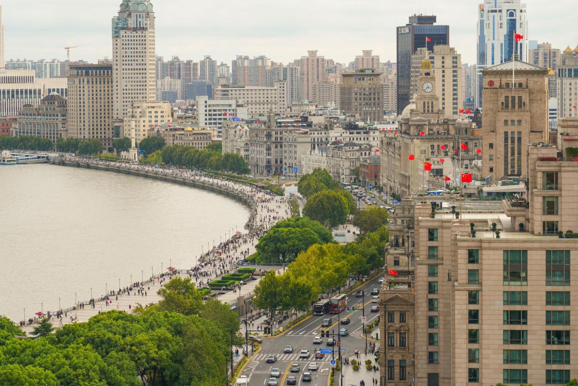 Broadway Mansions Hotel - On The Bund Sanghaj Kültér fotó